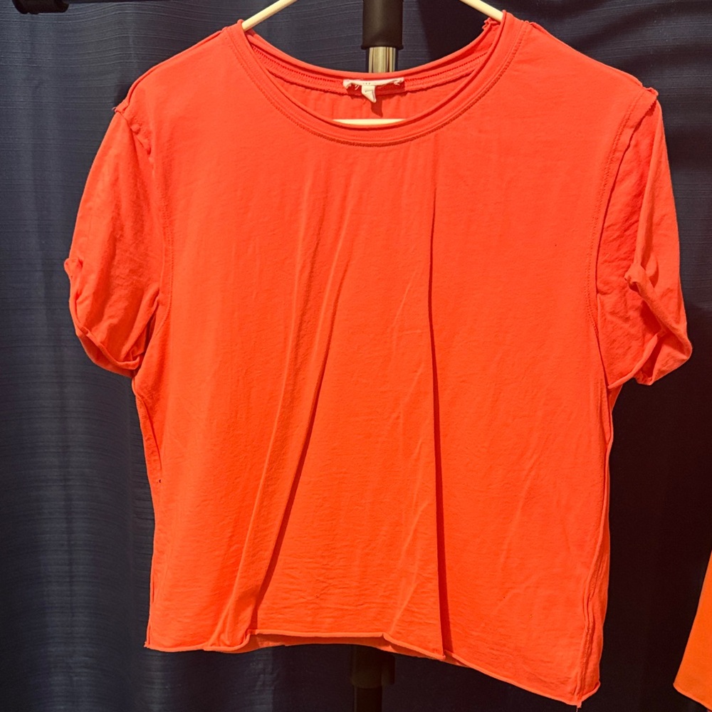 Vibrant Orange Short Sleeve Tee